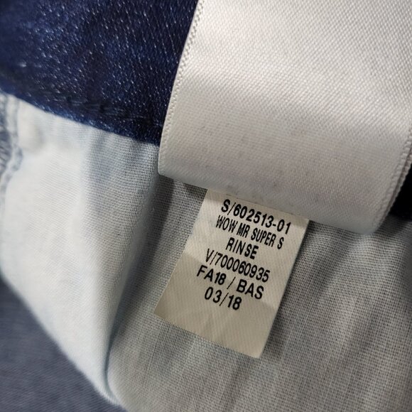 Old Navy Wow Super Skinny Jeans Womens Size 14 Midrise Darkwash Denim Pants - Picture 8 of 16